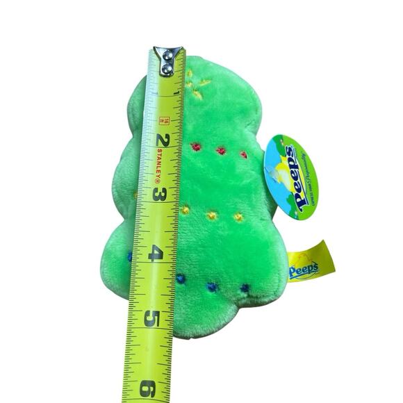 NEW PEEPS CHRISTMAS TREE GREEN PLUSH 5 1/2" Limited Edition Plush HOLIDAY NWT - Picture 2 of 3